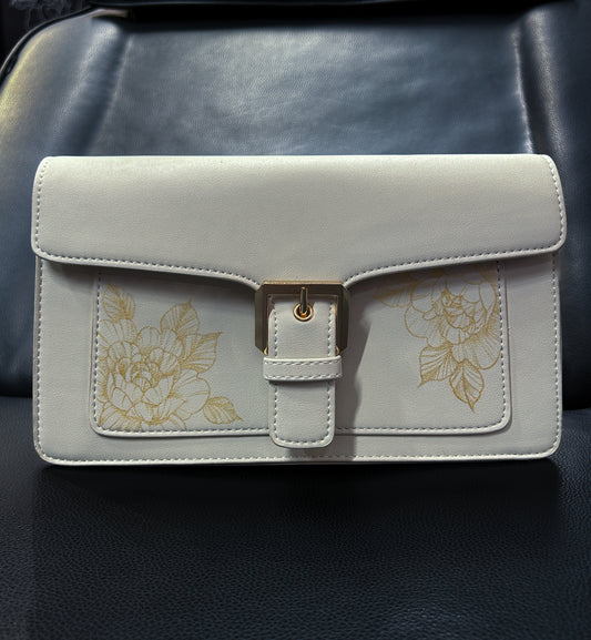 Tattooed Bag White/Gold